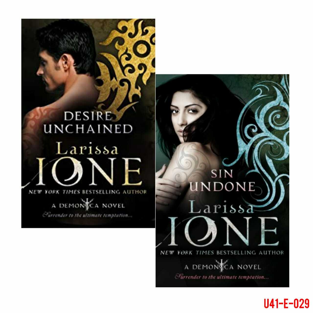 Larissa Ione Demonica Series 2 Books Collection Set Sin Undone Desire Unchained