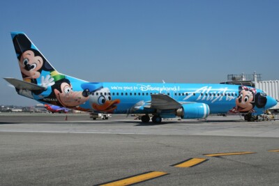Alaska Airlines B737-400⭐️Disney 1:400⭐️ JC WINGS ALASKA AIRLINES BOEING B737-800 N537AS 