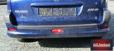 Peugeot 206 SW Stoßstange hinten Bj 2003 EGE Chinablau