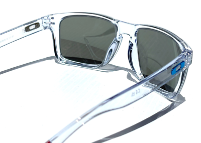 NEW Oakley HOLBROOK XL Clear POLARIZED Galaxy Chrome Mirror