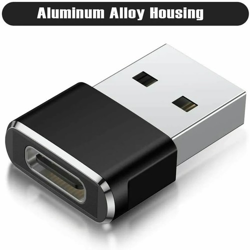3 PACK USB C 3.1 Type C Female to USB 3.0 Type A Male Port Converter Adapter BLK - Picture 8 of 9