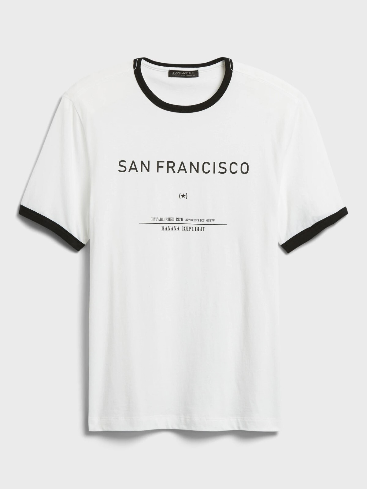 Футболка с логотипом BANANA REPUBLIC 701255 3190₽
