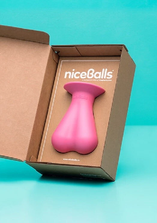 Hand Stress Reliever NiceBalls An Under Desk Scrotum Shaped Stress Ball
