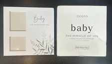 Zicoto Baby The Miracle of You Keepsake Baby Memory Book for Boys and Girls