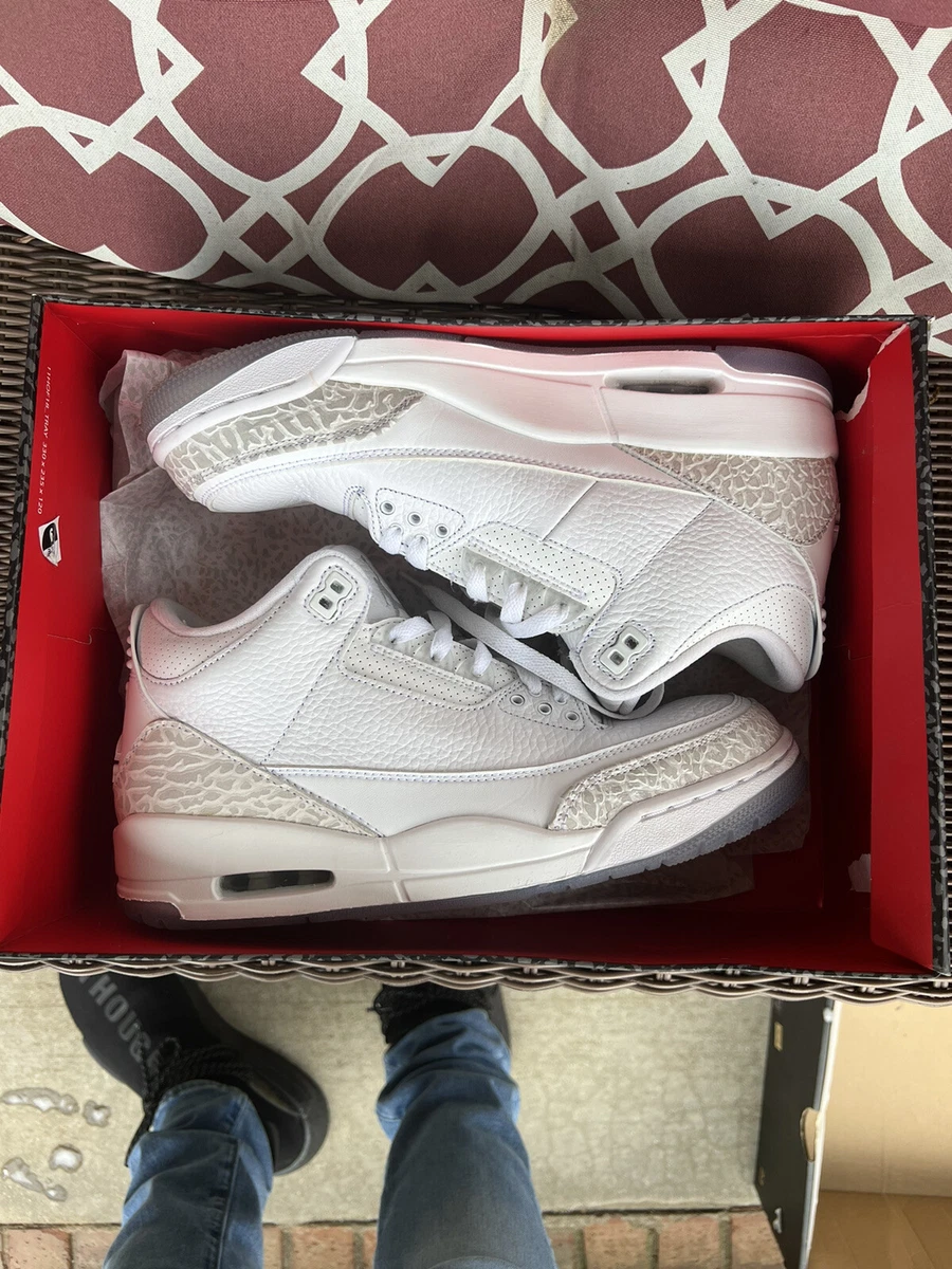 Triple white retro clearance 3