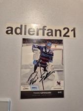 Tommi Satosaari EBEL 2010-11 K&ouml;lner Haie Card SIGNIERT Unterschrift Autogramm