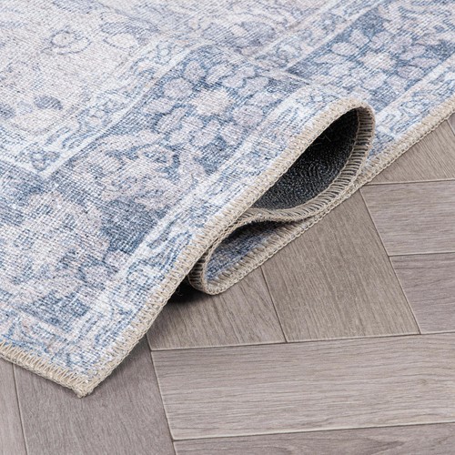 Rugshop Rugs Transitional Bordered Vintage Machine Washable Non Slip Rugs 8x10 - Picture 4 of 10