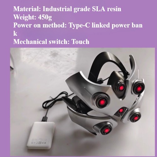 NEW Overwatch OW 2 Widowmaker Mechanical Movable Helmet Light-up Resin Mask Gift - Picture 10 of 15