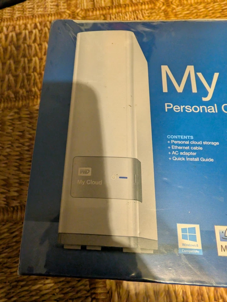 WD western digital RARE My Cloud 4TB Personal Cloud Storage Server New / Sealed - Image 3 of 4
