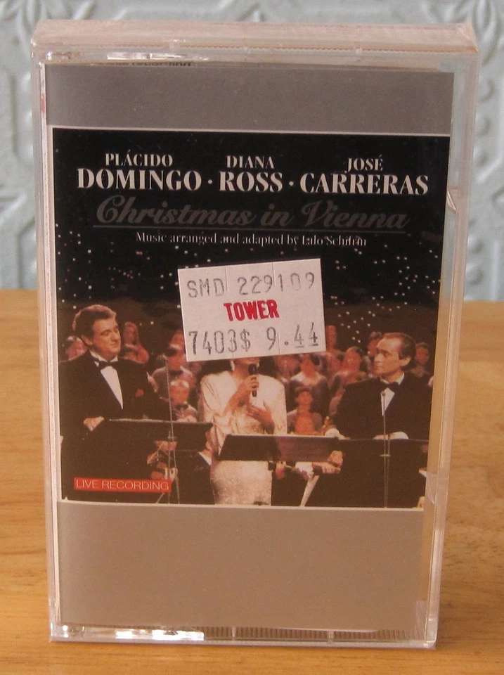 Christmas In Vienna (Cassette) NEW Diana Ross, Placido Domingo, Jose Carreras - Image 2 of 4