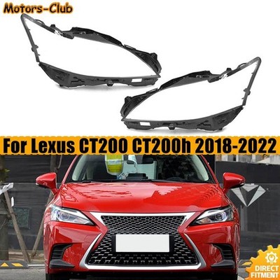 Auto Front Scheinwerferglas Abdeckung Klar für Lexus CT200 CT200h 2018-2022