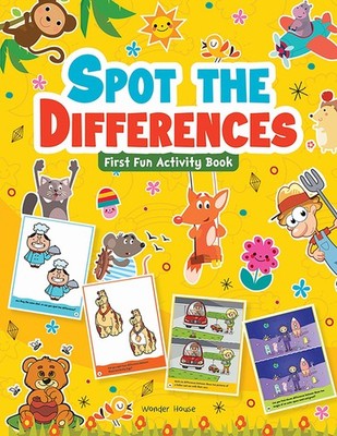 Spot The Difference : First Fun Activity Books For Kids Multicolor