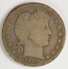 1909 O Barber Quarter