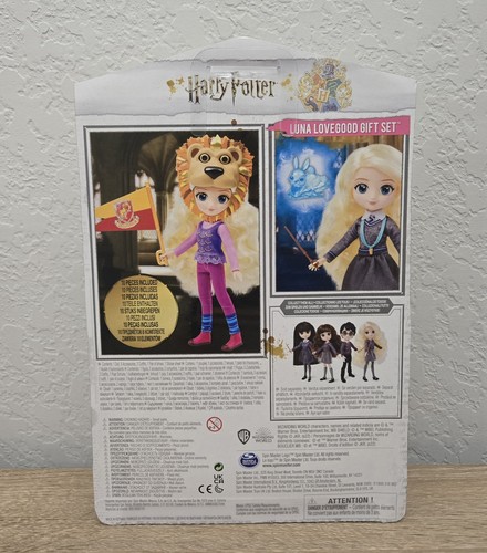 Harry Potter LUNA LOVEGOOD 8" Doll Gift Set GRYFFINDOR LION HEAD/HARE PATRONUS - Bild 6 von 7