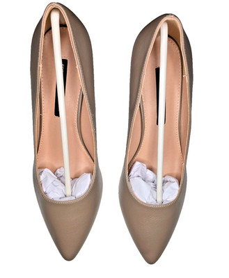 French Connection Kate Women's 11 Putty Slip-On Pointed Toe Party Pump Heels