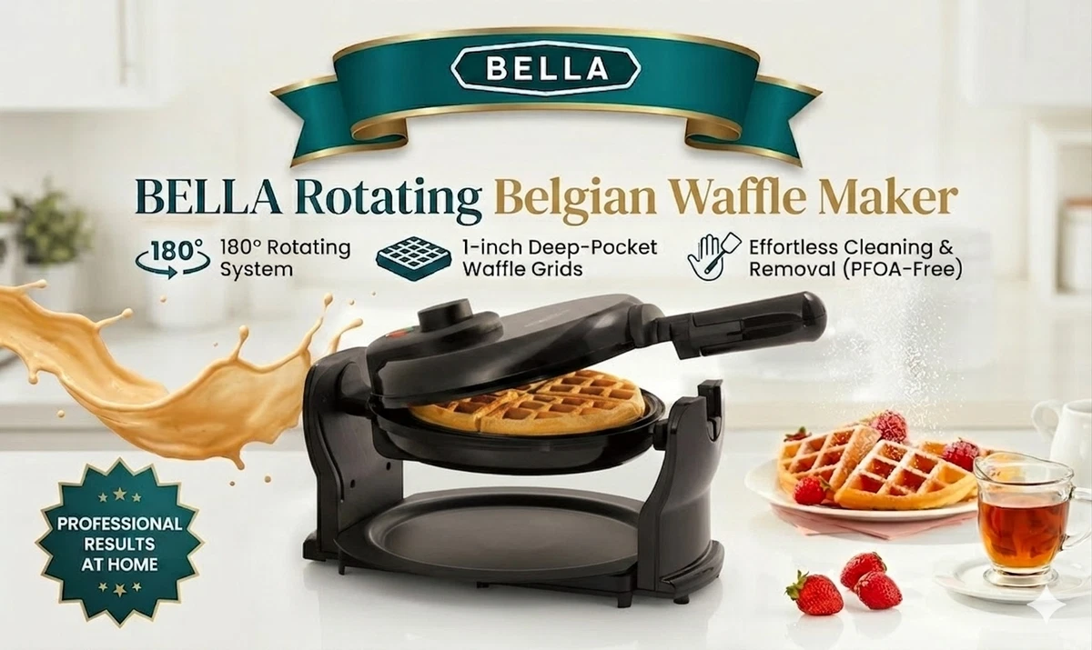 BELLA Waffle Maker for sale | eBay