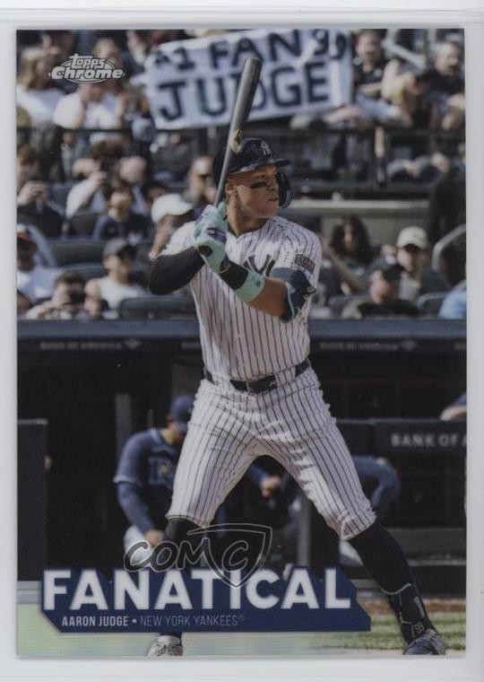 2025 Topps Chrome Fanatical Aaron Judge #FAN-14 tw0