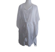 Bnwot Serra White Lace Embroidered Beach Cover Up Swim Tassels Dress Resort Wear