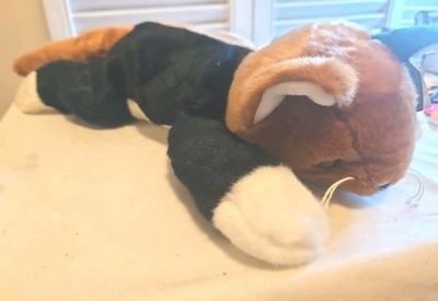 Retired TY CHIP THE CAT BEANIE BUDDY Plush MWT Smoke/Pet Free Home Buddies 