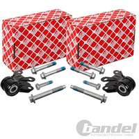 2X Febi Querlenkerlager Buchsen Hinten Vorne Passend FüR Ford C-MAX Focus Grand