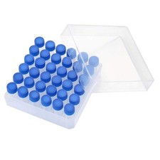 36 PCS 5ml Cryo Tubes Plastic Small Vials Screw Caps Sample Test PP Material
