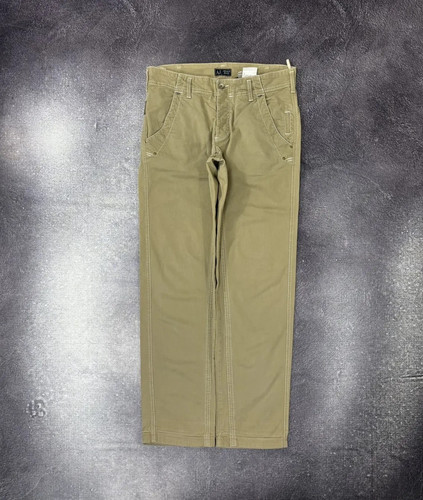 Armani Jeans, Vintage Armani Jeans Men’s Structured Khaki Beige Pants Jeans Rare 32US