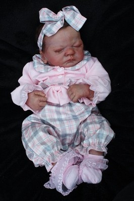 lillbees reborn lebensecht Ashton Drake Emily 1/4 Gliedmaßen beweglich Baby 22 Zoll