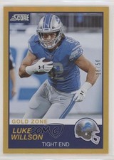 2019 Score Gold Zone 16/50 Luke Willson #222 03rx