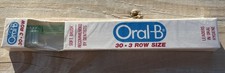 Vintage 1988 Green Oral-B Soft Regular 30 3 Row Straight Toothbrush NEW SEALED