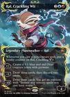Ral, Crackling Wit - Raised Foil - Borderless Light Play, English Magic the Gath