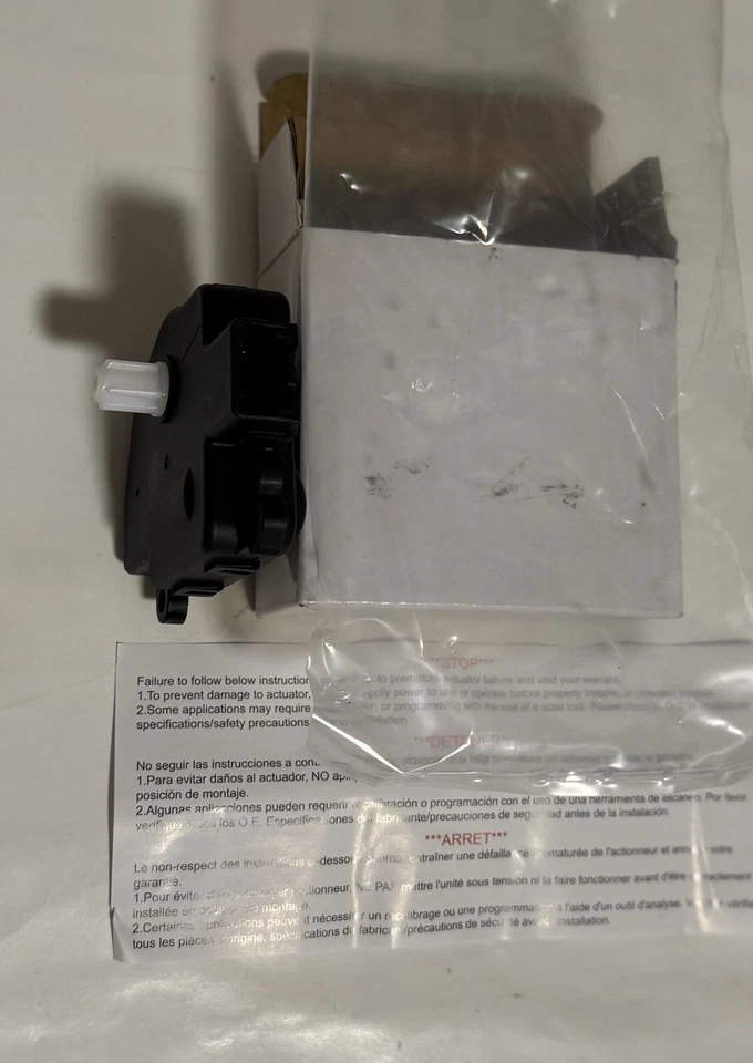 For Dodge Charger 2008-2018 Four Seasons HVAC Heater Blend Door Actuator 73123 - Image 3 of 4