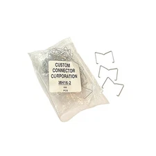 MH16-2 Relay Hold Down Metal Clip Pack of 100 Custom Connector