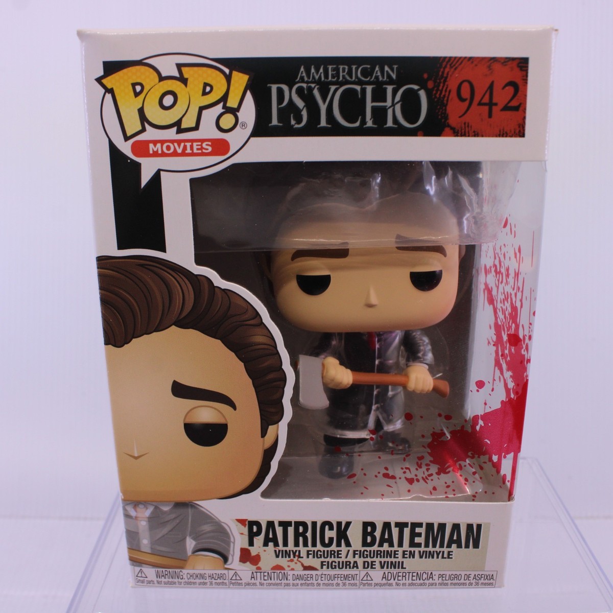 Funko Pop! Vinyl: Patrick Bateman w/Axe #942 for sale online | eBay