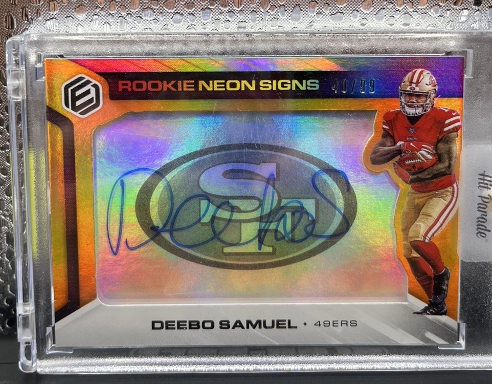 Deebo Samuel Panini Elements Rookie Neon Signs #DS Base