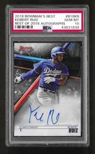 2018 Bowman's Best of 2018 Autograph B18-KR Keibert Ruiz RC Rookie PSA 10