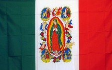 VIRGIN LADY OF GUADALUPE 3'x5' POLY FLAG