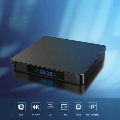 X96Q PRO TV BOX 1GB+8GB Mit 4K UHD Streaming Für Zuhause