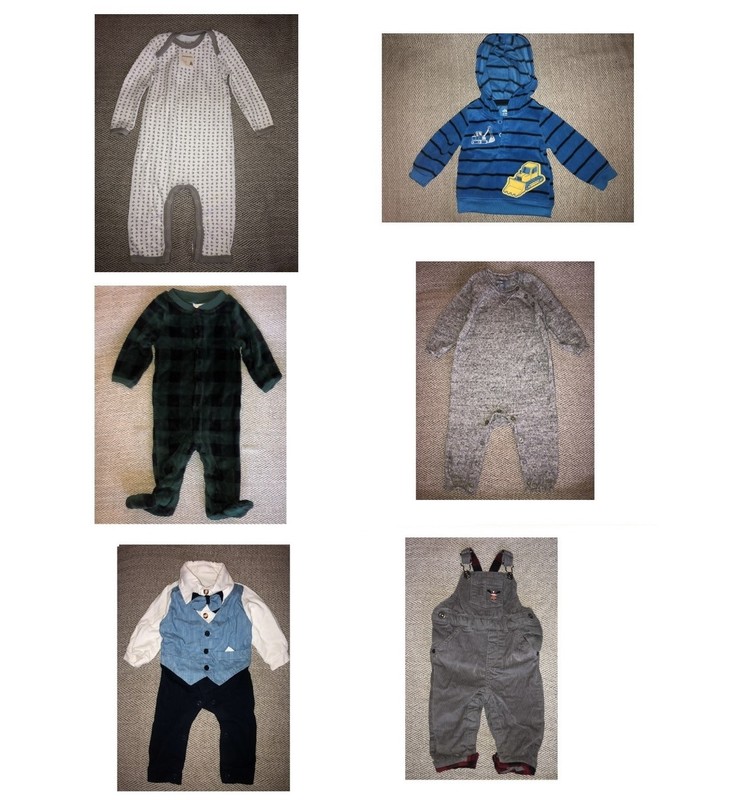 3-6mo * 8 pcs Winter  *GAP *BURTS BEES *TOMMY BAHAMA