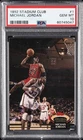 1992 STADIUM CLUB #1 MICHAEL JORDAN PSA 10