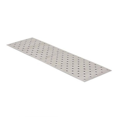 HD Ramps 39.75'' x 12'' Trailer Traction Tread with Circle Punch Plate Traction