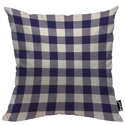 Mugod Buffalo Checker Decorative Throw Pillow Cover Case Checkered Plaid Obli...