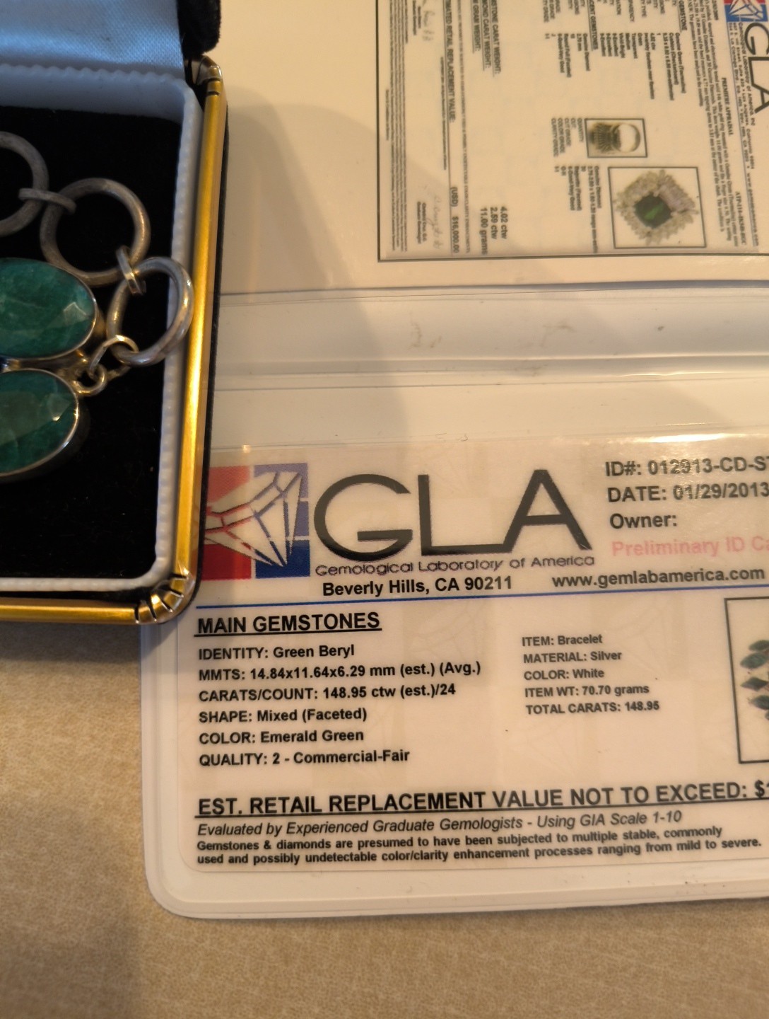 Sterling Silver and Turquoise Bracelet - image 4