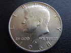 1968 Kennedy Half Dollar Coin (#33)