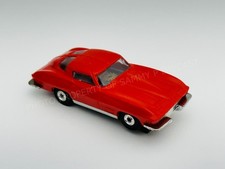 Aurora Thunderjet Tjet '63 CORVETTE - Red HO Slot Car 1356