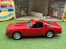 Racing Champions 1978 Pontiac Firebird Trans Am T-top Nm Red Street Wheels 78
