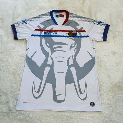 Calcio Catania 2020/21 Jersey Givova Football Shirt Maglia White size 2XL  
