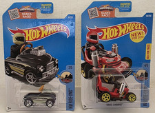 NIB -LOT (2) 2015 Hot Wheels - HW Ride-Ons GRASS CHOMPER  4/5 & Pedal Driver 2/5