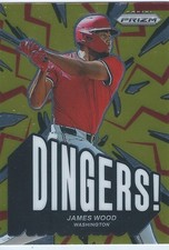 James Wood, Nationals, 2025 Panini Prizm Dingers, #10