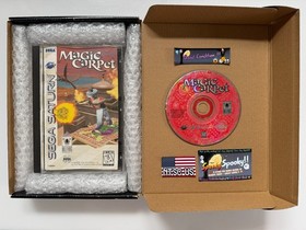 Magic Carpet Sega Saturn - NTSC-U/C USA GC CIB - High Quality Packing - Tracked