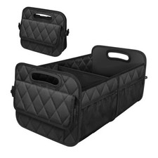 Car Trunk Organizer for SUV, Car Organizers and Storage with 6 Medium Black